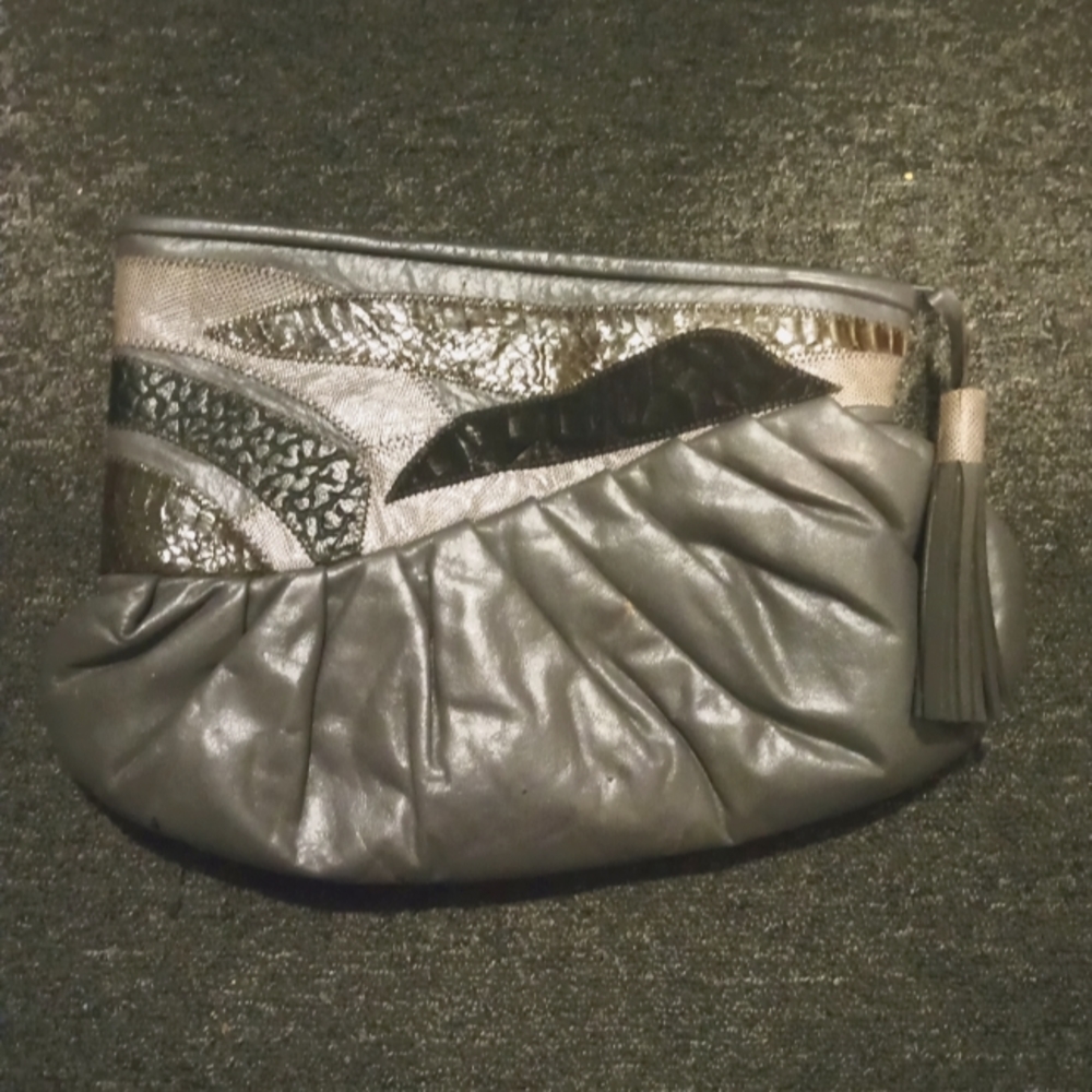 Cynthia Lockhart Vintage Gray Purse